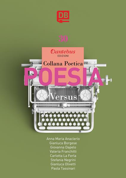 Versus. Collana poetica. Vol. 30 - copertina