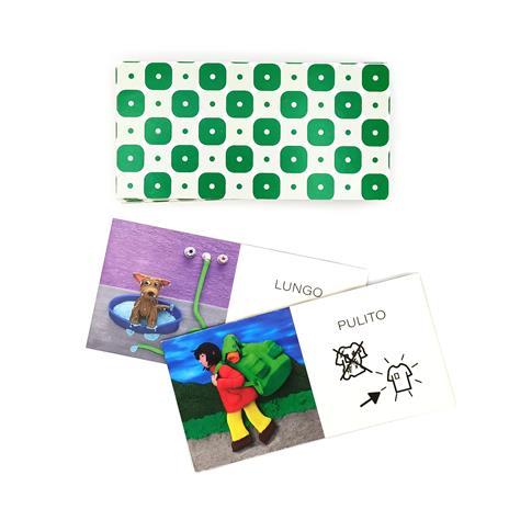 Domino gli aggettivi con i simboli. Con tessere - 3