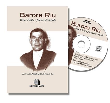 Versos a bolu e poesias de meledu. Testo italiano e sardo. Con CD-Audio - Barore Riu - copertina