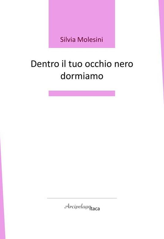 Dentro il tuo occhio nero dormiamo - Silvia Molesini - copertina