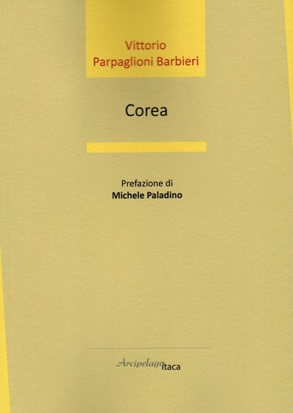 Corea - Vittorio Parpaglioni Barbieri - copertina
