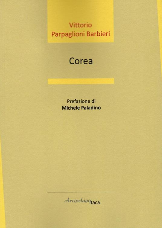 Corea - Vittorio Parpaglioni Barbieri - copertina