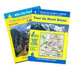 Tour du Mont Blanc. Ediz. multilingue. Con carta 1:50.000