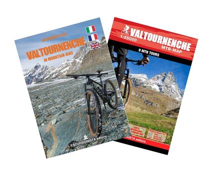 Valtournenche in mountain-bike. Ediz. italiana, inglese e francese. Con carta 1:25.000 - Alessandro Plater - copertina