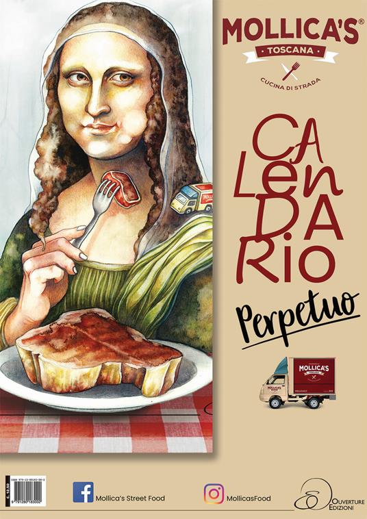 Mollica's Toscana. Calendario perpetuo - Silvia Daddi - copertina