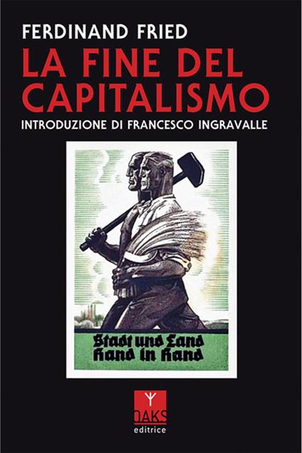 La fine del capitalismo - Ferdinand Fried - copertina