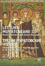 Letture Muratoviane III Studi in memoria di Xenia Muratova