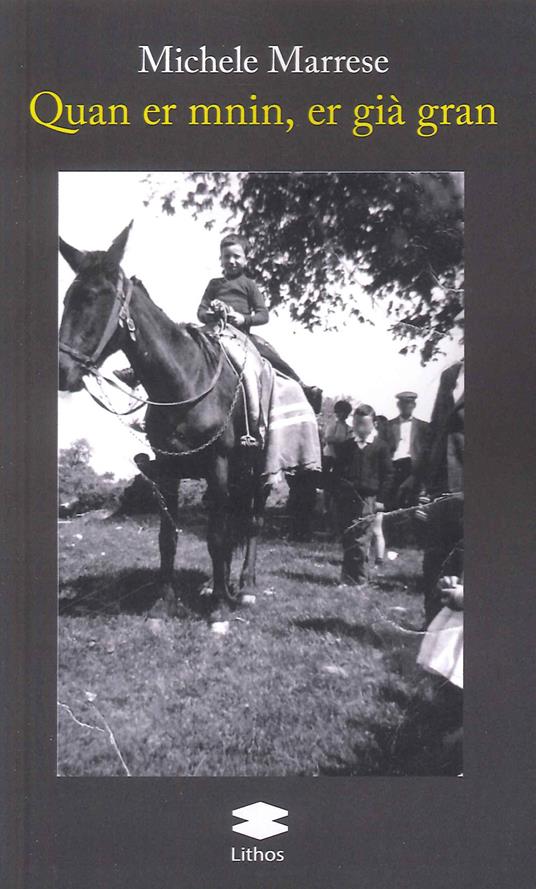 Quan er mnin, er già gran - Michele Marrese - copertina