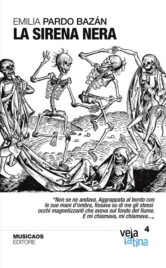 La sirena nera - Emilia Pardo Bazán - copertina