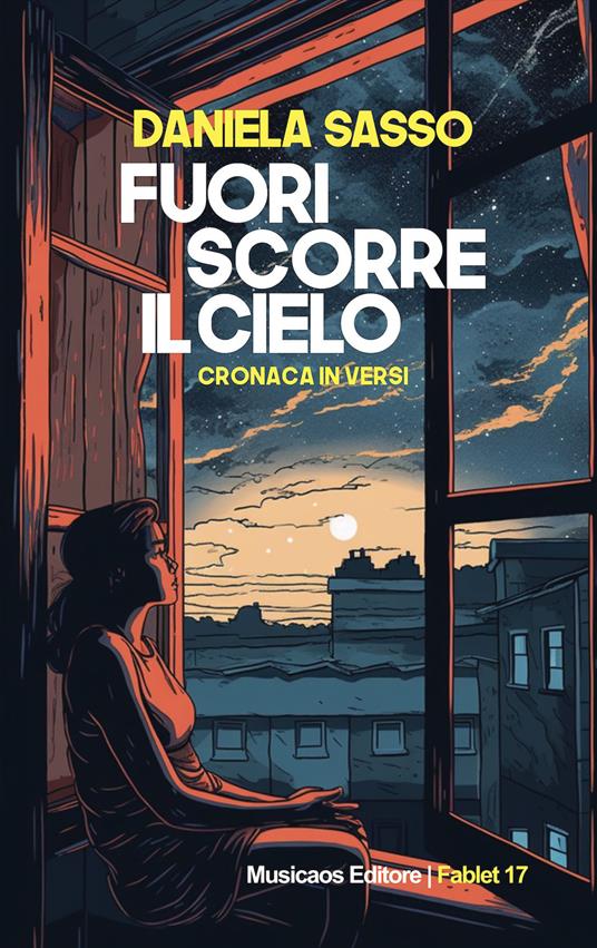 Fuori scorre il cielo - Daniela Sasso - copertina
