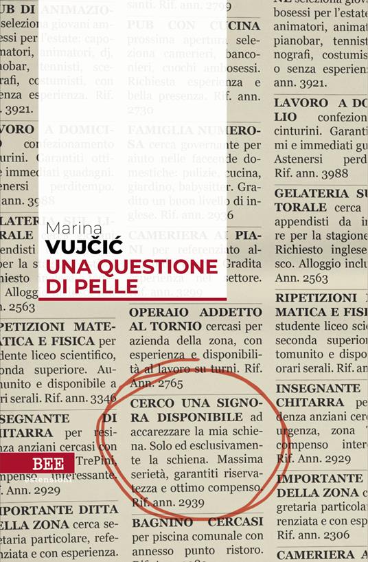 Una questione di pelle - Marina Vujcic - copertina