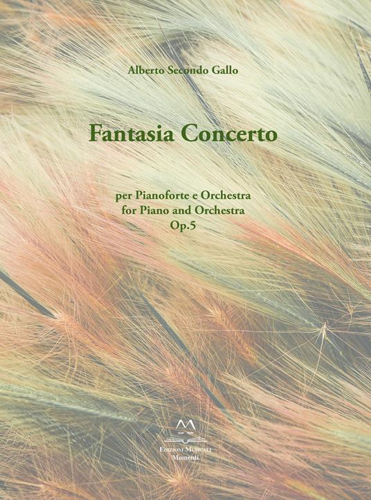 Fantasia Concerto. Op.5 per pianoforte e orchestra - Alberto Secondo Gallo - copertina