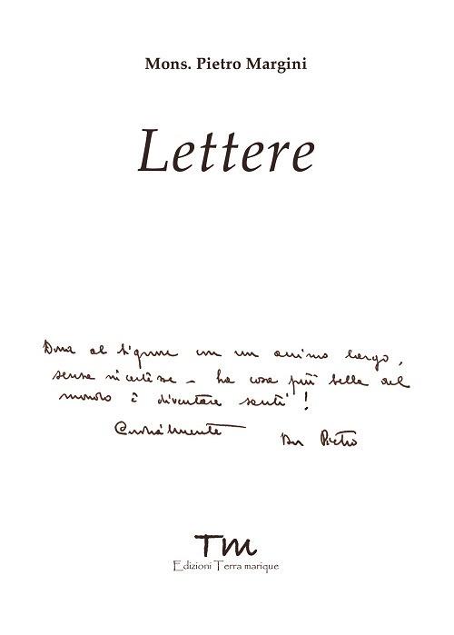 Lettere - Pietro Margini - copertina