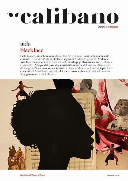 Calibano. L'Opera e il mondo. Vol. 0: Aida. Blackface - copertina