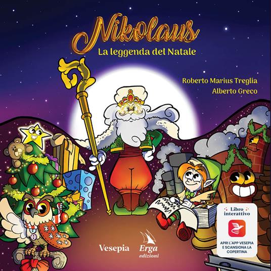 Nikolaus. La leggenda del Natale - Roberto Marius Treglia,Alberto Greco - copertina
