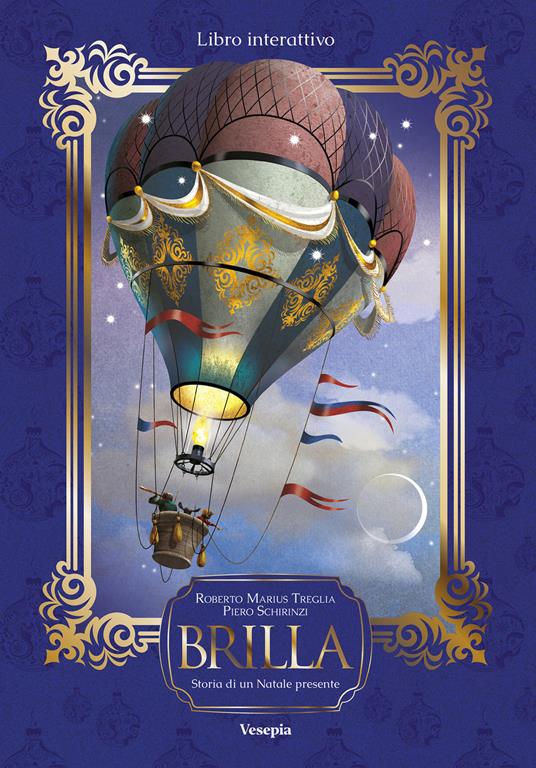 Brilla. Storia di un Natale presente. Con app Vesepia - Roberto Marius Treglia - copertina