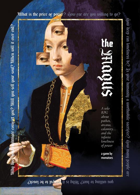 The Magus & The Oracle. A role-playing game about pathos, arcana, calamity... And the infinite loneliness of power. Con 78 cards - momatoes,Oscar Biffi,Chiara Locatelli - copertina