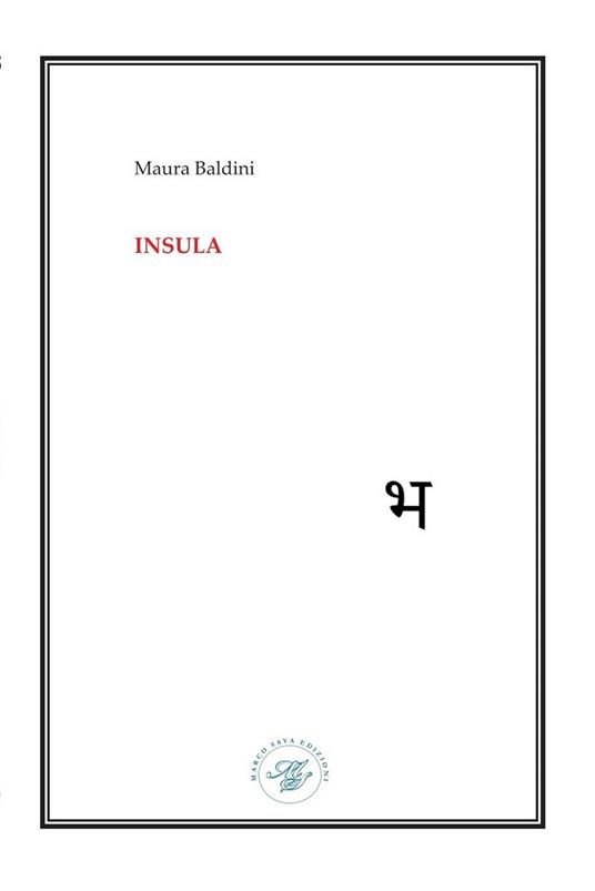 Insula - Maura Baldini - copertina