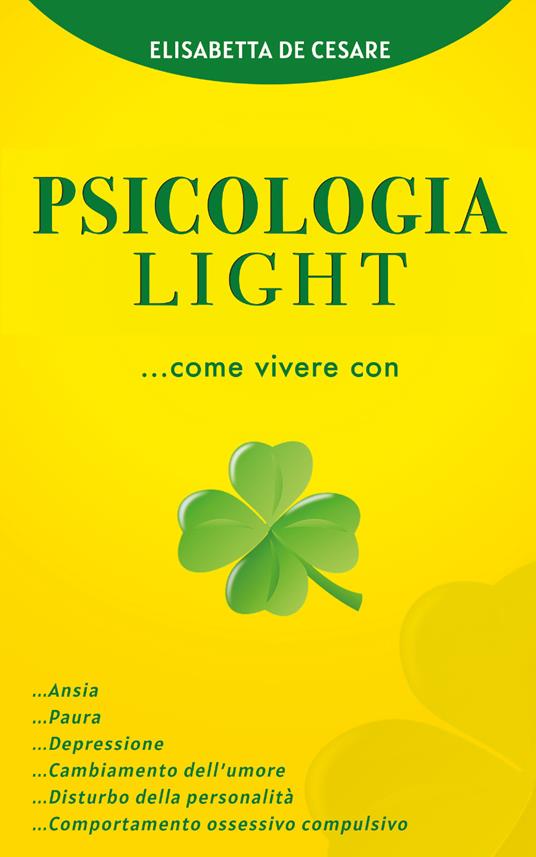 Psicologia light - Elisabetta De Cesare - copertina