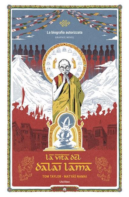 La vita del Dalai Lama - Tom Taylor - copertina