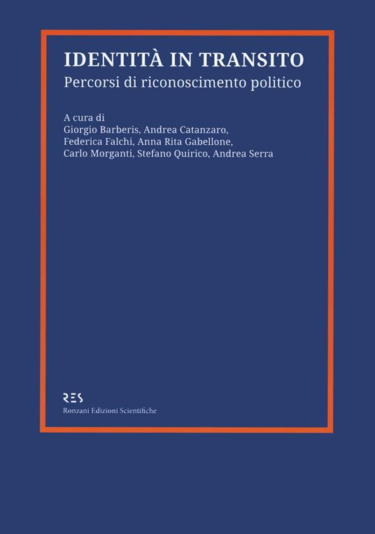 Identità in transito. Percorsi di riconoscimento politico - copertina
