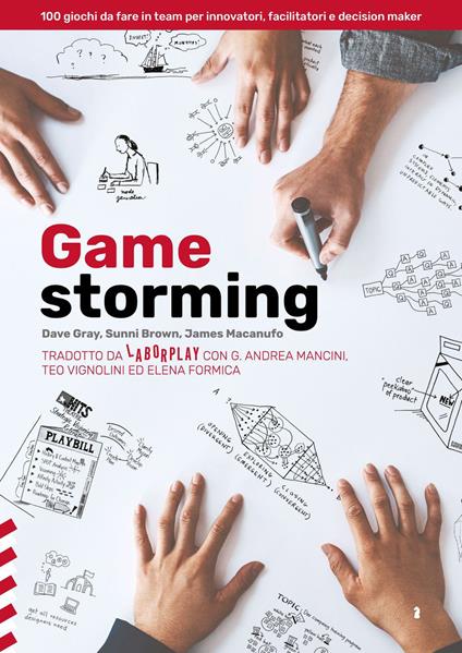 Gamestorming. 100 giochi da fare in team per innovatori, facilitatori e decision maker - Dave Gray,Sunni Brown,James Macanufo - copertina
