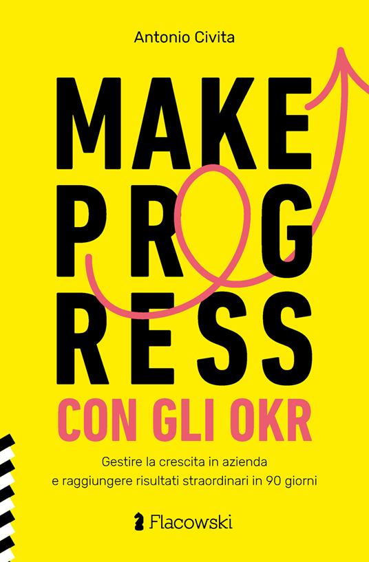 Make progress con gli OKR. Gestire la crescita in azienda e raggiungere risultati sorprendenti in 90 giorni - Antonio Civita - copertina
