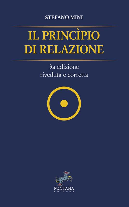 Il principio di relazione - Stefano Mini - copertina