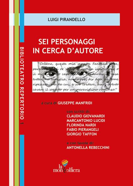 Sei personaggi in cerca d'autore - Luigi Pirandello - copertina