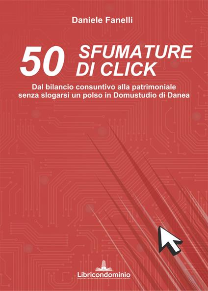 50 sfumature di click. Dal bilancio consuntivo alla patrimoniale senza slogarsi un polso in domustudio di Danea - Daniele Fanelli - copertina