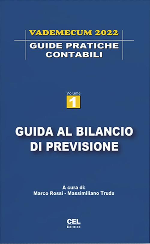 Guida al bilancio di previsione. Vademecum 2022 - copertina