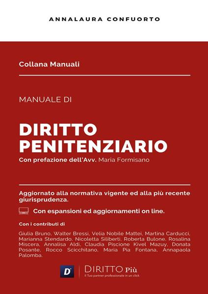 Manuale di diritto penitenziario. Con espansioni e aggiornamenti online - Annalaura Confuorto - copertina