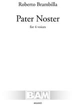 Pater noster. For soprano, alto, tenor and bass. Partitura