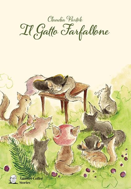 Il gatto farfallone - Claudia Partole - copertina