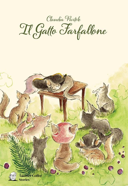 Il gatto farfallone - Claudia Partole - copertina