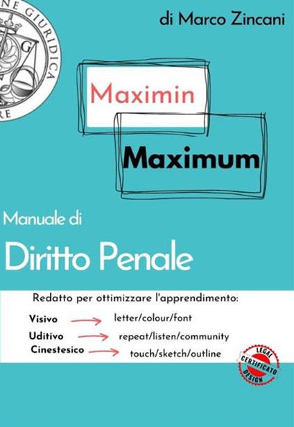Manuale di diritto penale - Marco Zincani - copertina
