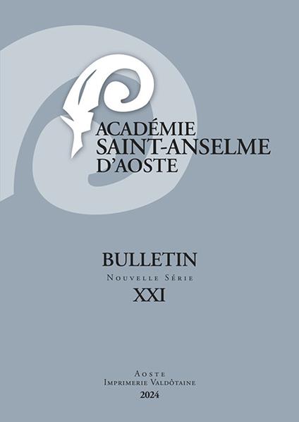 Bulletin Academie Saint-Anselme d’Aoste. Vol. 21 - copertina