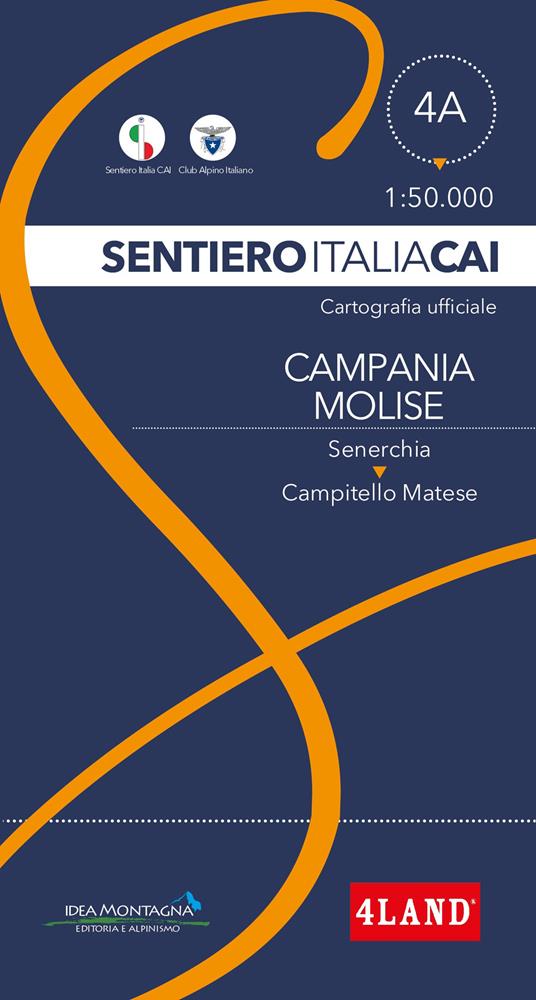 Campania Molise. Da Senerchia a Campitello Matese. Ediz. bilingue - copertina