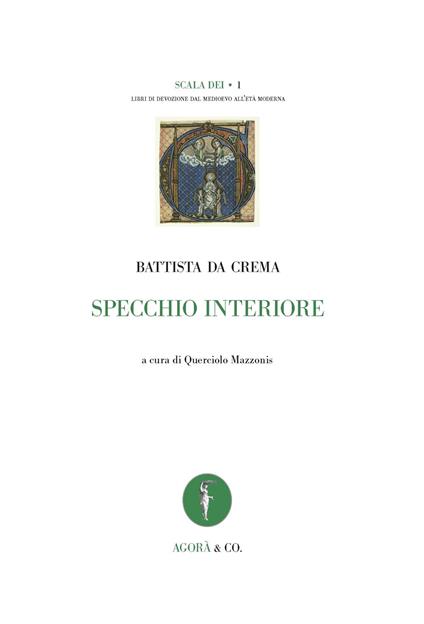 Specchio interiore - Battista da Crema - copertina