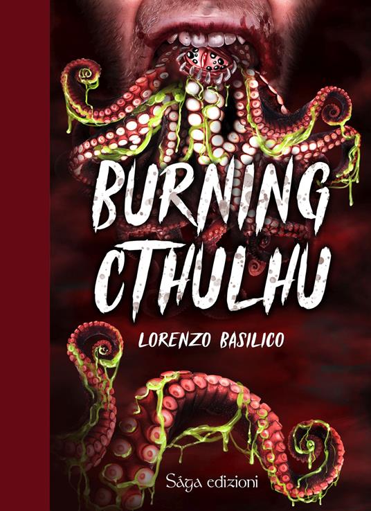 Burning Cthulhu - Lorenzo Basilico - copertina