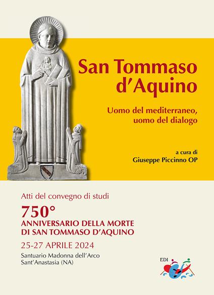 San Tommaso d’Aquino. Uomo del Mediterraneo, uomo del dialogo - copertina
