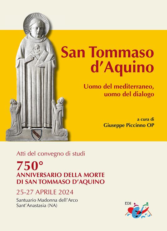 San Tommaso d’Aquino. Uomo del Mediterraneo, uomo del dialogo - copertina