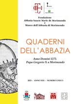 Quaderni dell'abbazia. Numero unico. Anno Domini 1273. Papa Gregorio X a Morimondo (2023)