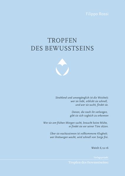 Tropfen des bewusstseins - Filippo Rossi - copertina