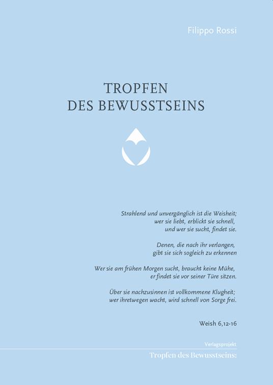 Tropfen des bewusstseins - Filippo Rossi - copertina