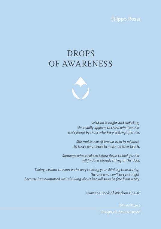 Drops of awareness - Filippo Rossi - copertina