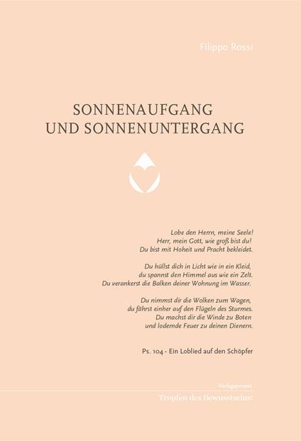 Sonnenaufgang und sonnenuntergang - Filippo Rossi - copertina