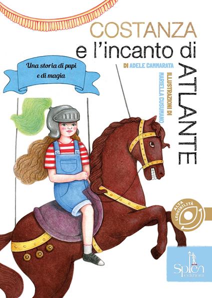 Costanza e l'incanto di Atlante. Una storia di pupi e di magia - Adele Cammarata - copertina