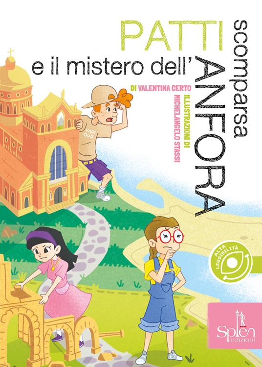 Patti e il mistero dell'anfora scomparsa - Valentina Certo - copertina