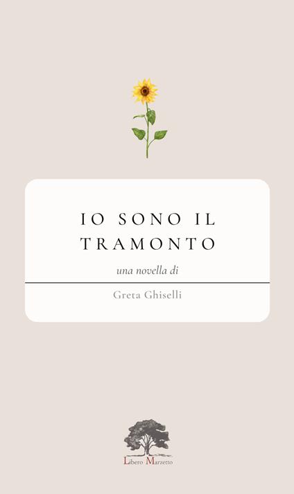 Io sono il tramonto - Greta Ghiselli - copertina